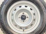 ダンロップ ウィンターマックス WM02 185/70R14  /　 キャロウィン 5.0J+ 100-4穴 4本