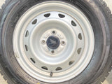 ダンロップ ウィンターマックス WM02 185/70R14  /　 キャロウィン 5.0J+ 100-4穴 4本