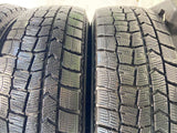 ダンロップ ウィンターマックス WM02 185/70R14  /　 キャロウィン 5.0J+ 100-4穴 4本