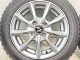 ダンロップ ウィンターマックス WM02 155/65R14  /　 ストラテジー 4.5J+45 100-4穴 4本
