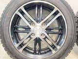 ダンロップ ウィンターマックス WM02 155/65R14  /　 LEASING 5.0J+43 100-4穴 4本