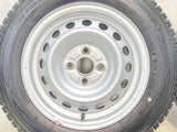 ダンロップ ウィンターマックス SV01 155/80R14 88/86LT /　 AL 5.0J+ 100-4穴 4本