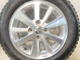 ブリヂストン ブリザック VRX2 155/65R14  /スズキ純正  4.5J+50 100-4穴 4本