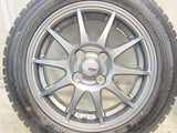 ダンロップ ウィンターマックス WM02 155/65R14  /　 ABELIA SPORT 4.5J+45 100-4穴 4本
