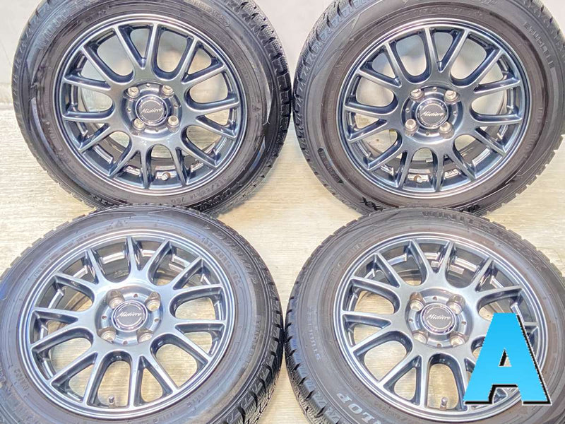 ダンロップ ウィンターマックス WM02 165/65R14 /　 Mistiere 5.5J+38 100-4穴 4本