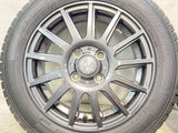 グッドイヤー アイスナビ 7 155/65R14  /　 VELVA 4.5J+45 100-4穴 4本