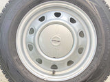 ダンロップ ウィンターマックス SV01 165/80R14 97/95LT /　 SCHWARZ MV V6A 5.0J+ 100/114.3-4穴 4本