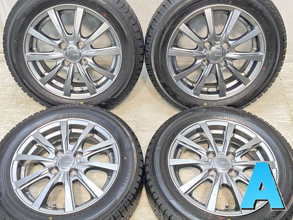 ヨコハマ アイスガード iG50 PLUS 165/65R14  /　 GRASS 5.0J+39 100-4穴 4本