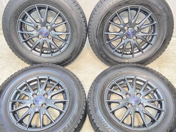 ブリヂストン ブリザック VRX2 185/70R14  /　 VELVA SPORT Z 5.5J+48 100-4穴 4本