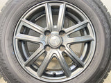 ダンロップ ウィンターマックス WM02 185/70R14  /　 TRG 5.5J+43 100-4穴 4本