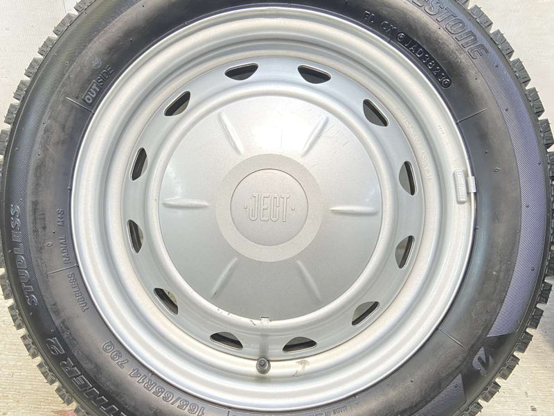 ブリヂストン アイスパートナー 2 165/65R14  /　 JECT VK 5.0J+ 100/114.3-4穴 4本