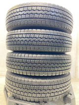 ダンロップ ウィンターマックス SV01 155/80R14 88/86LT /　 キャロウィン J9 5.0J+ 100-4穴 4本
