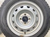 ダンロップ ウィンターマックス SV01 155/80R14 88/86LT /　 キャロウィン J9 5.0J+ 100-4穴 4本