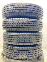 ダンロップ ウィンターマックス SV01 155/80R14 88/86LT /　 キャロウィン 5.0J+ 100/114.3-4穴 4本
