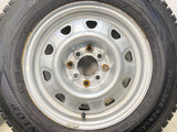 ダンロップ ウィンターマックス SV01 165/80R14 97/95LT /　 TOPY V6A 5.0J+ 100/114.3-4穴 4本