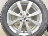 ヨコハマ アイスガード iG60 155/65R14  /スズキ純正  4.5J+45 100-4穴 4本