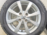 ヨコハマ アイスガード iG60 155/65R14  /スズキ純正  4.5J+45 100-4穴 4本
