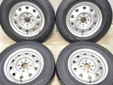 ダンロップ ウィンターマックス SV01 165/80R14 97/95LT /　 TOPY V6A 5.0J+ 100/114.3-4穴 4本