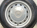 ダンロップ ウィンターマックス SV01 155/80R14 88/86LT /　 キャロウィン VK 5.0J+ 100/114.3-4穴 4本
