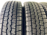ダンロップ ウィンターマックス SV01 155/80R14 88/86LT /　 キャロウィン VK 5.0J+ 100/114.3-4穴 4本