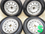ダンロップ ウィンターマックス WM02 185/70R14  /　 TOPY J9 5.0J+ 100-4穴 4本