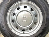 ダンロップ ウィンターマックス SV01 165/80R14 97/95LT /　 SCHWARZ MV V6A 5.0J+ 100/114.3-4穴 4本