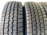 ダンロップ ウィンターマックス SV01 165/80R14 97/95LT /　 SCHWARZ MV V6A 5.0J+ 100/114.3-4穴 4本