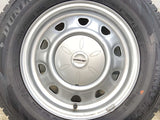 ダンロップ ウィンターマックス WM02 185/70R14  /　 SCHWARZ MV 5.0J+ 100/114.3-4穴 4本