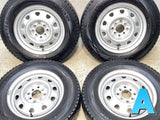 ダンロップ ウィンターマックス SV01 165/80R14 91/90LT /　 TOPY Ｍ6A 5.0J+ 100/114.3-4穴 4本