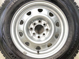 ダンロップ ウィンターマックス SV01 165/80R14 91/90LT /　 TOPY Ｍ6A 5.0J+ 100/114.3-4穴 4本
