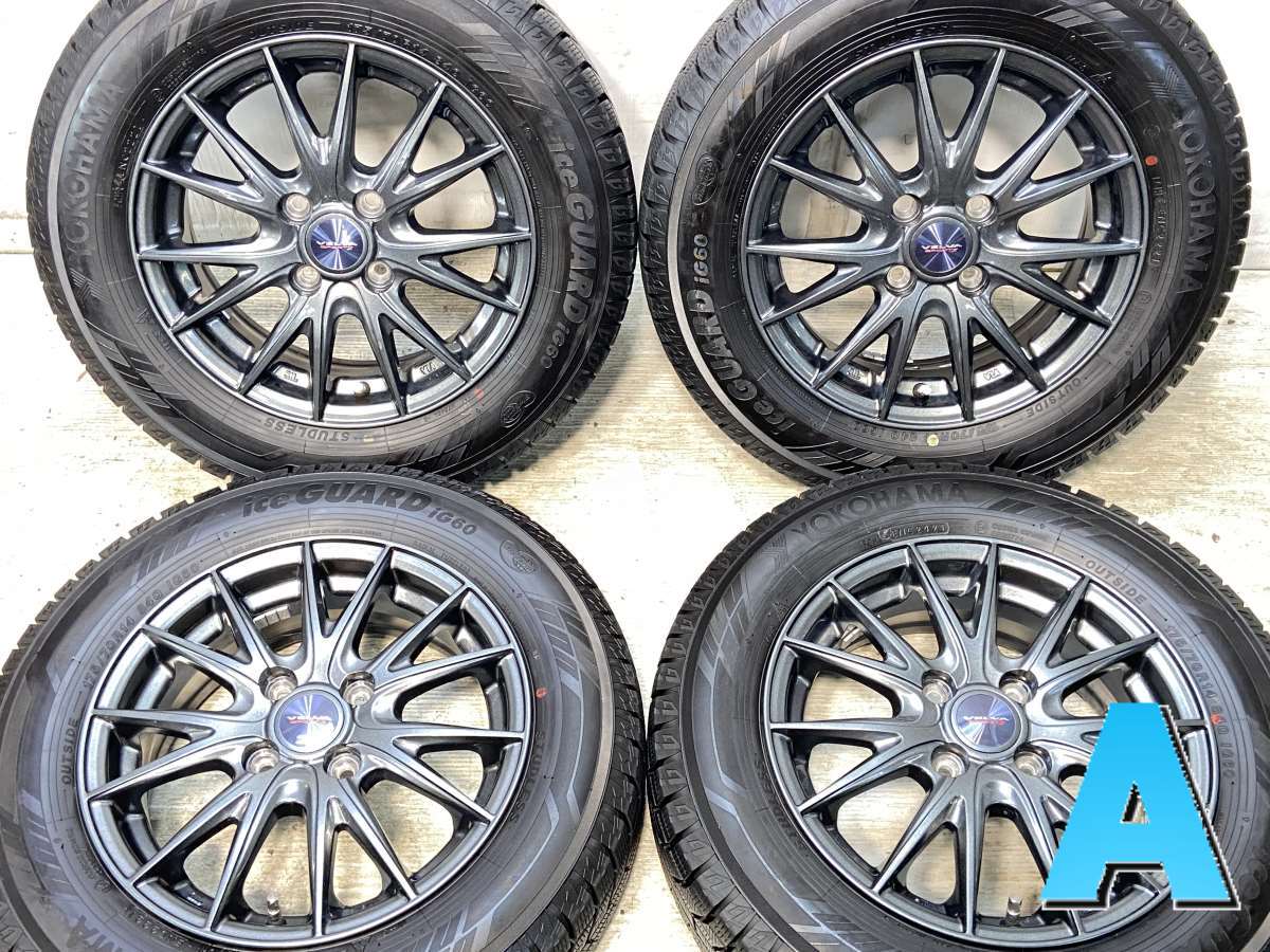 2021年製バリ山!weds VELVAアイスガードIG60 175/70R14 2021年製バリ山!weds VELVAアイスガードIG60 175/70R14