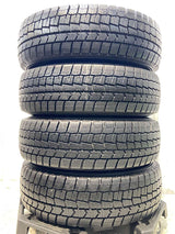 ダンロップ ウィンターマックス WM02 185/70R14  /　 TOPY M47A 5.0J+ 100-4穴 4本
