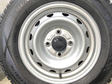 ダンロップ ウィンターマックス SV01 165/80R14 97/95LT /　 キャロウィン K3 5.0J+ 114.3-4穴 4本