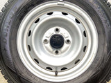 ダンロップ ウィンターマックス SV01 175/80R14 99/98LT /　 キャロウィン K3 5.0J+ 114.3-4穴 4本