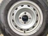 ダンロップ ウィンターマックス SV01 175/80R14 99/98LT /　 キャロウィン K3 5.0J+ 114.3-4穴 4本