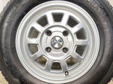 ヨコハマ アイスガード iG91 165/80R14 97/95LT /　 VICENTE 5.0J+43 114.3-4穴 4本