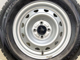 ダンロップ ウィンターマックス WM02 185/70R14  /　 キャロウィン J9 5.0J+ 100-4穴 4本