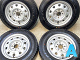 ダンロップ ウィンターマックス LV01 165/80R14 91/90LT /　 TOPY V6A 5.0J+ 100/114.3-4穴 4本