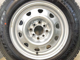 ダンロップ ウィンターマックス LV01 165/80R14 91/90LT /　 TOPY V6A 5.0J+ 100/114.3-4穴 4本