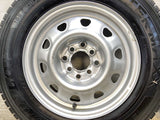 ダンロップ ウィンターマックス LV01 165/80R14 91/90LT /　 TOPY V6A 5.0J+ 100/114.3-4穴 4本
