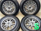 グッドイヤー アイスナビ 7 185/70R14  /　 エクシーダ 5.5J+43 100-4穴 4本