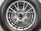 グッドイヤー アイスナビ 7 185/70R14  /　 エクシーダ 5.5J+43 100-4穴 4本