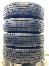 ダンロップ ウィンターマックス SV01 175/80R14 90/98LT /　 TOPY V6A 5.0J+ 100/114.3-4穴 4本