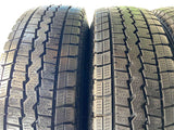 ダンロップ ウィンターマックス SV01 175/80R14 90/98LT /　 TOPY V6A 5.0J+ 100/114.3-4穴 4本