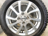 ブリヂストン アイスパートナー2 155/65R14  /　 epsilon LA STRADA 4.5J+45 100-4穴 4本