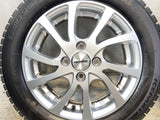 ブリヂストン アイスパートナー2 155/65R14  /　 epsilon LA STRADA 4.5J+45 100-4穴 4本