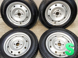 グッドイヤー アイスナビ カーゴ 155/80R14 88/86LT /　 TOPY A6VB M45 5.0J+ 100-4穴 4本