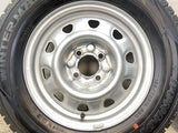 ダンロップ ウィンターマックス WM02 185/70R14  /　  5.0J+ 100-4穴 4本