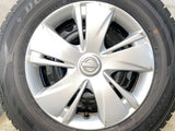 ダンロップ ウィンターマックス WM02 185/70R14  /日産純正  5.5J+ 100-4穴 4本
