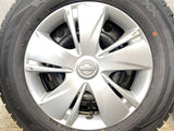ダンロップ ウィンターマックス WM02 185/70R14  /日産純正  5.5J+ 100-4穴 4本